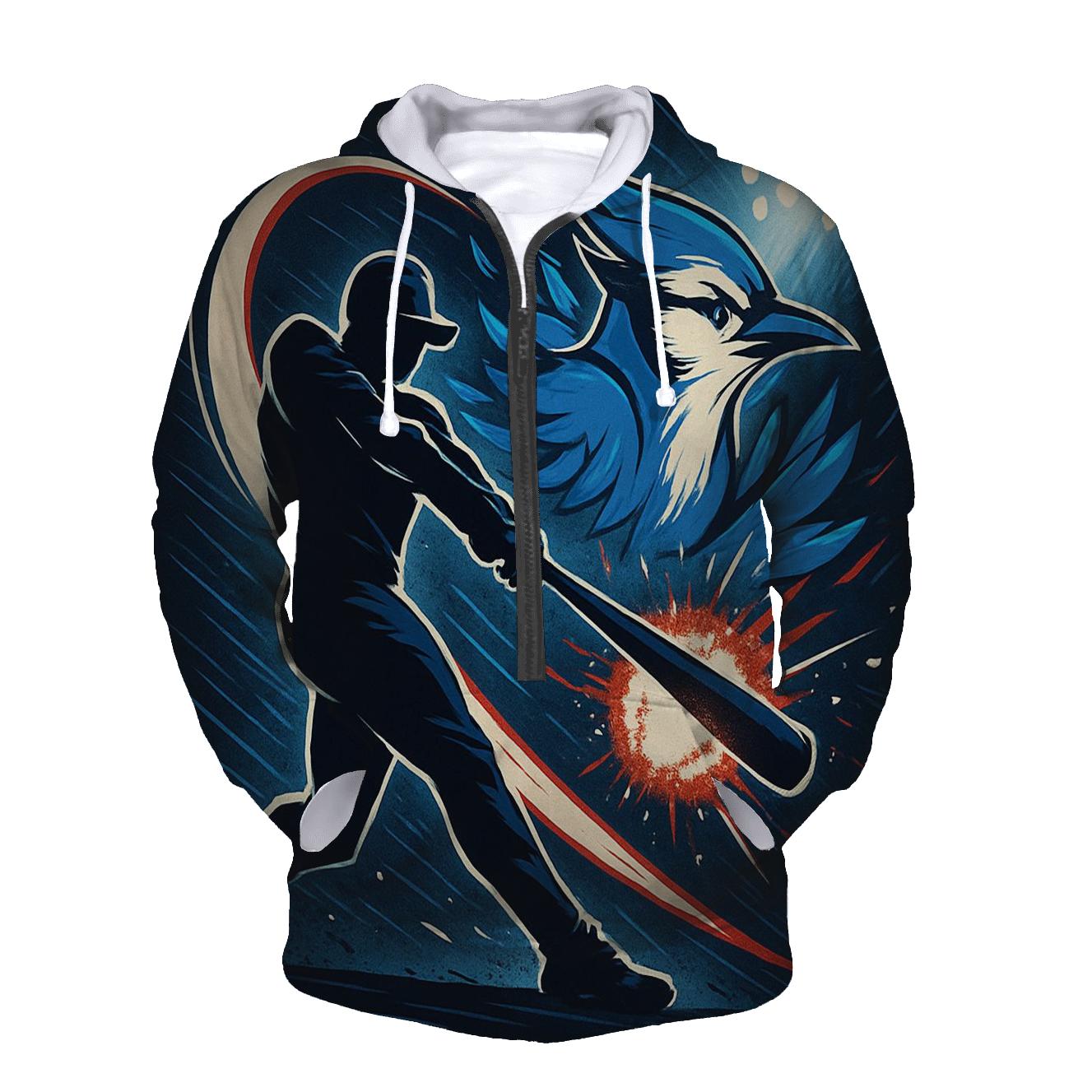 Featherstorm Swing In Blue Jays Night hoodie styles