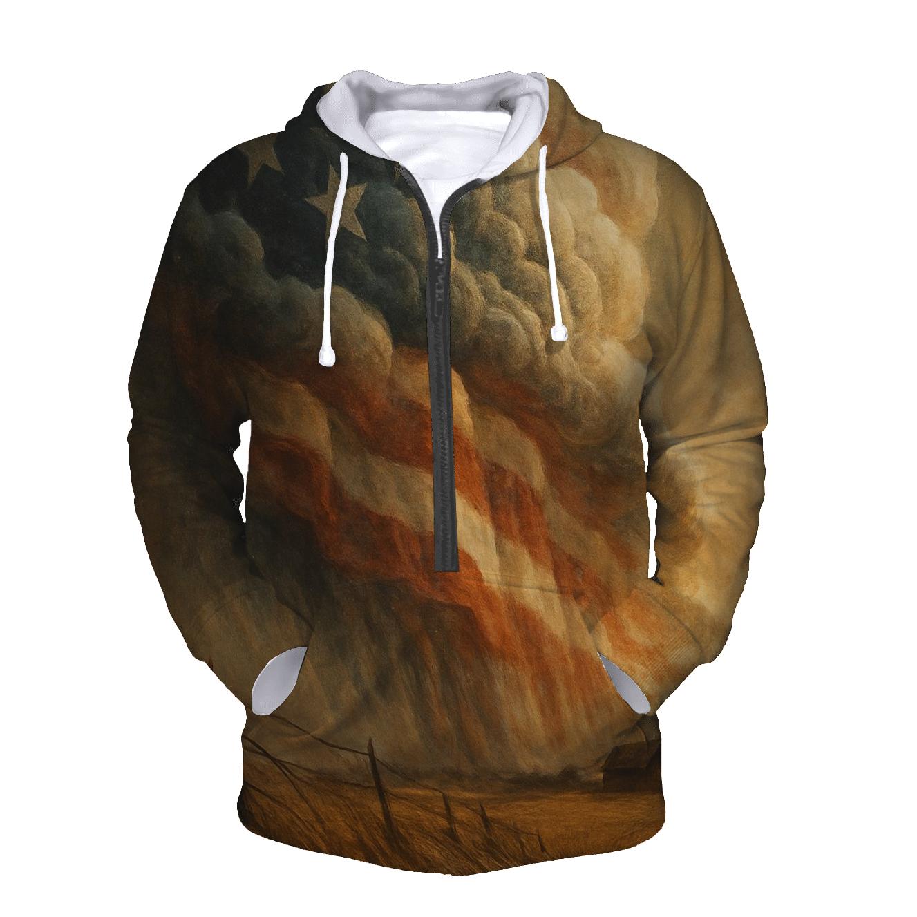 Prairie Horizon Flagstorm pullover hoodies