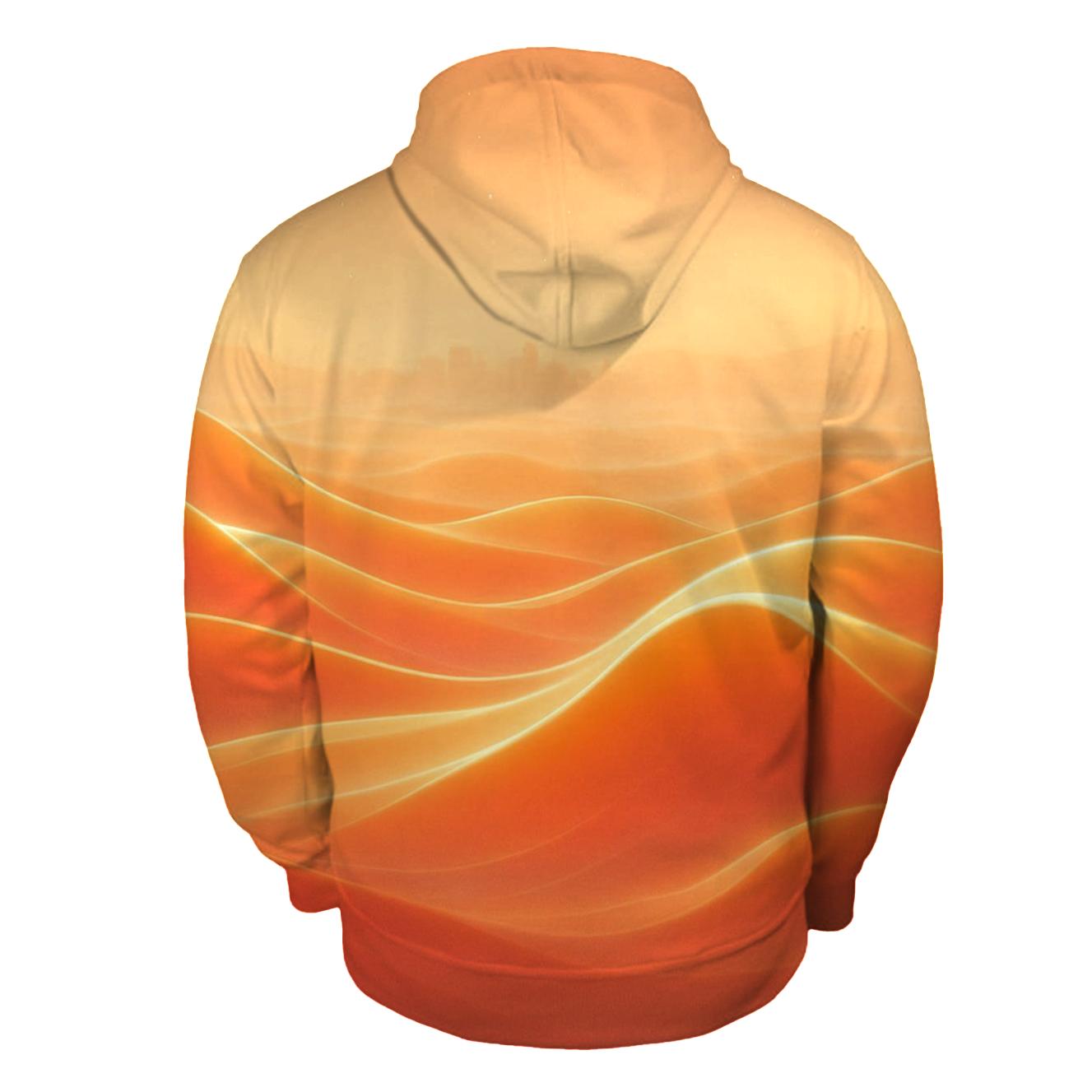 Sunset Gradient Mirage Dunes hoodies fashion