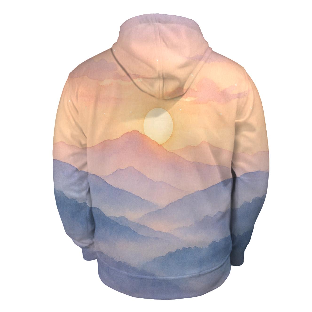Pastel Summit Drift custom hoodies