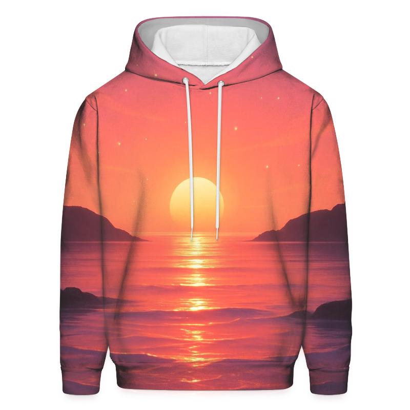 Ember Glass Lagoon graphic hoodies