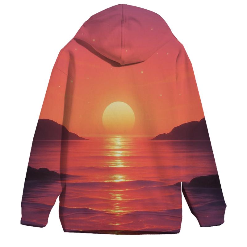 Ember Glass Lagoon graphic hoodies