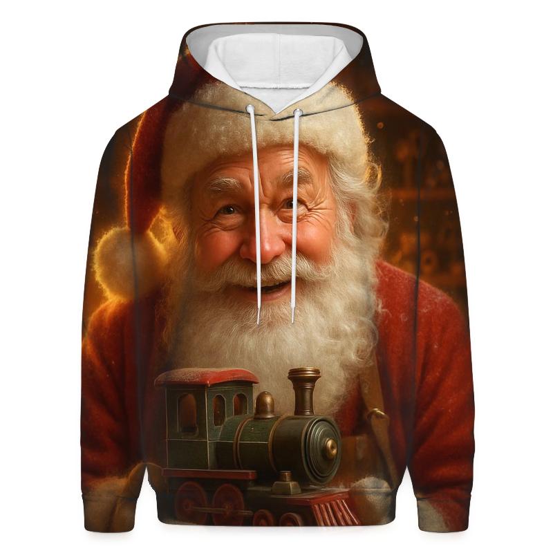 Workshop Hearthlight Santa Portrait premium hoodies