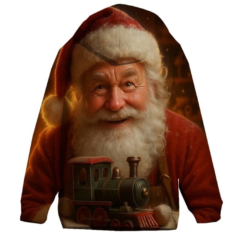 Workshop Hearthlight Santa Portrait premium hoodies