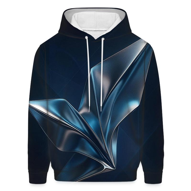 Chrome Nebula Origami hoodie trends