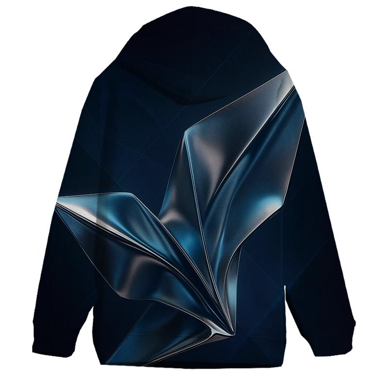 Chrome Nebula Origami hoodie trends