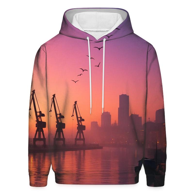 Violet Harbor Afterglow zip-up hoodies