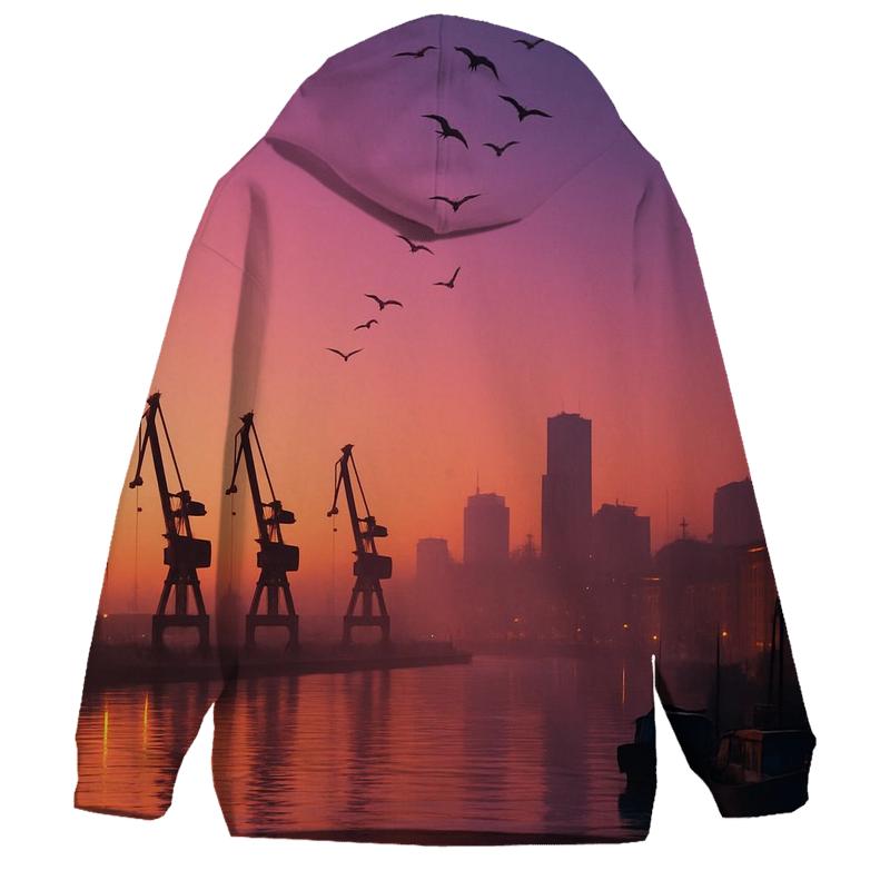 Violet Harbor Afterglow zip-up hoodies