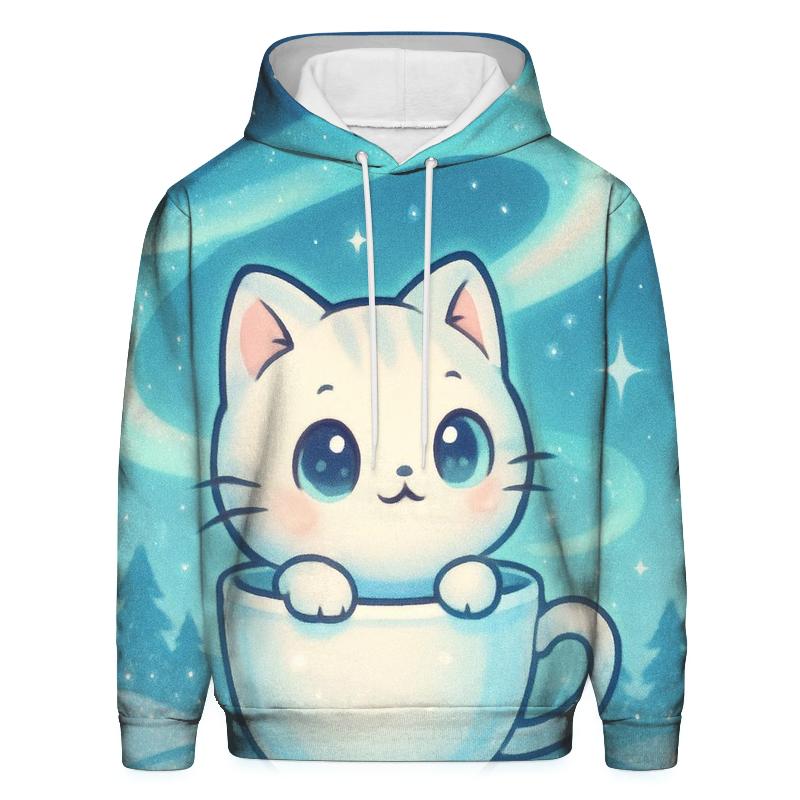 Aurora Teacup Stargazer premium hoodies