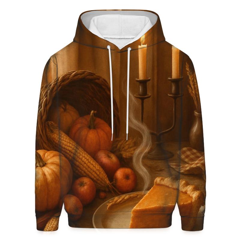Farmhouse Hearthside Cornucopia Still Life hoodies fashion