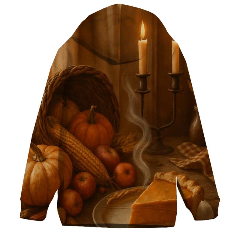 Farmhouse Hearthside Cornucopia Still Life hoodies fashion
