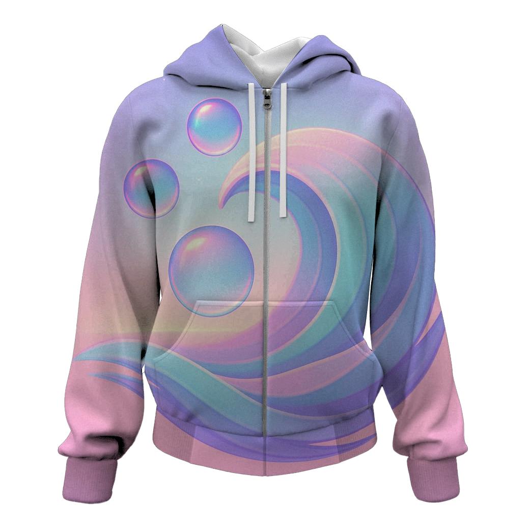 Aurora Prism Tide heavyweight hoodies
