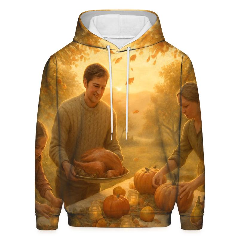 Golden Hour Orchard Gratitude Gathering hoodies fashion
