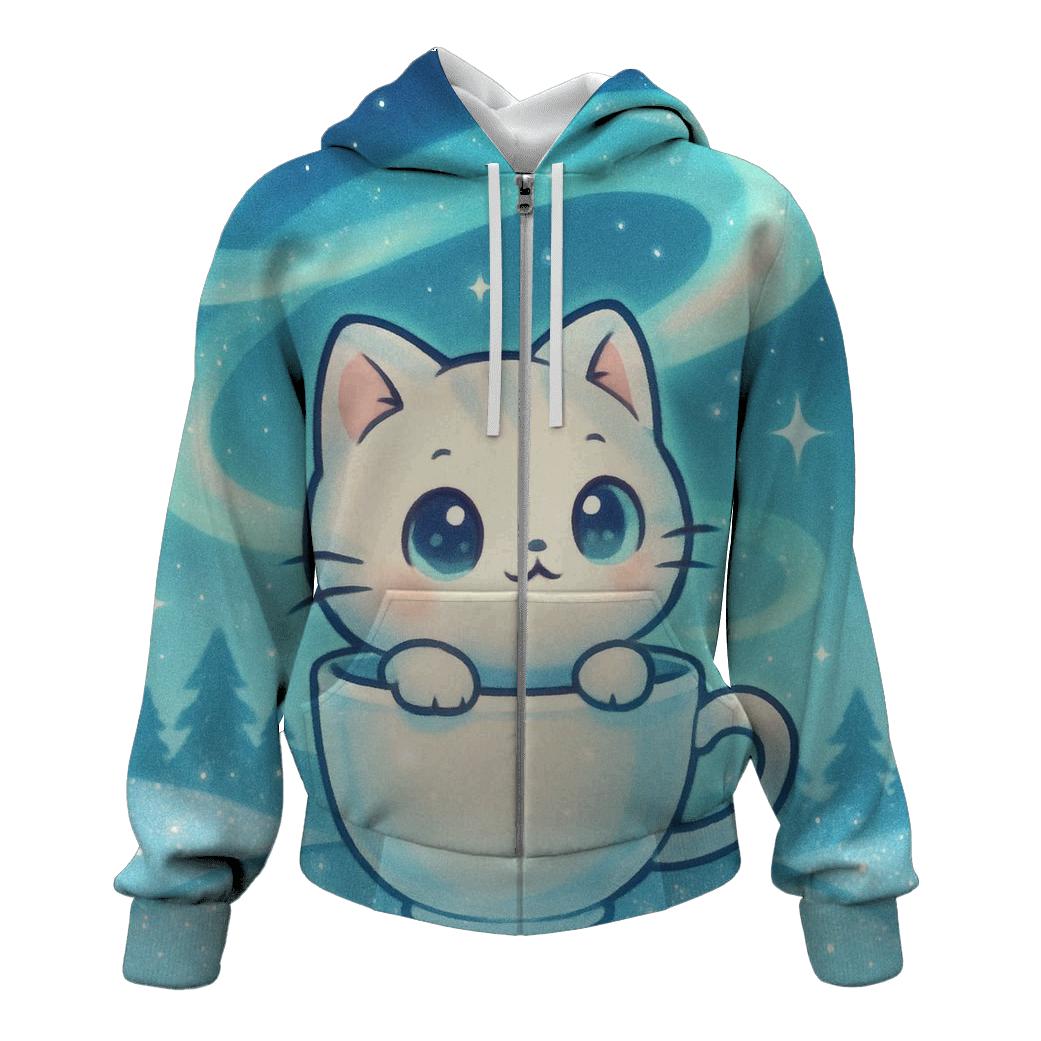Aurora Teacup Stargazer pullover hoodies