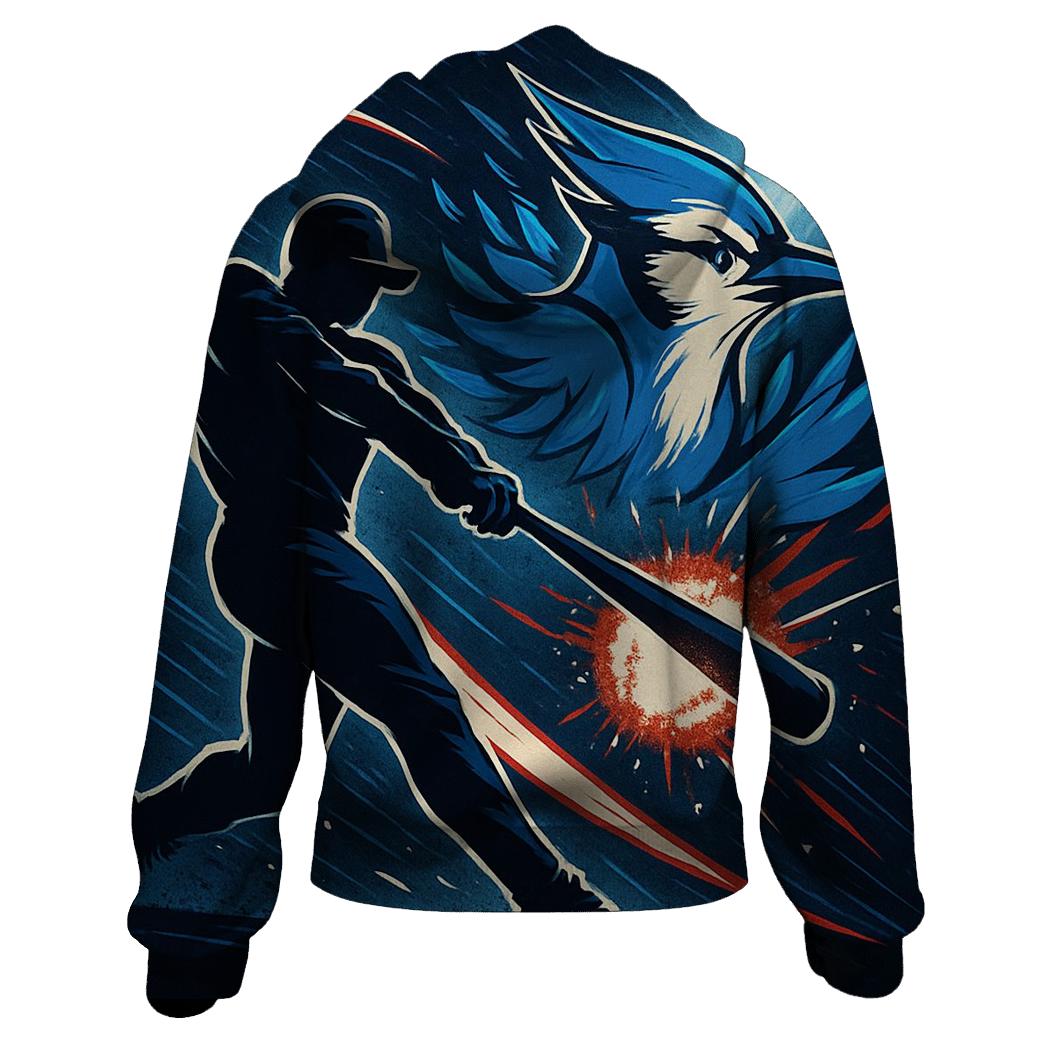 Featherstorm Swing In Blue Jays Night lightweight hoodies