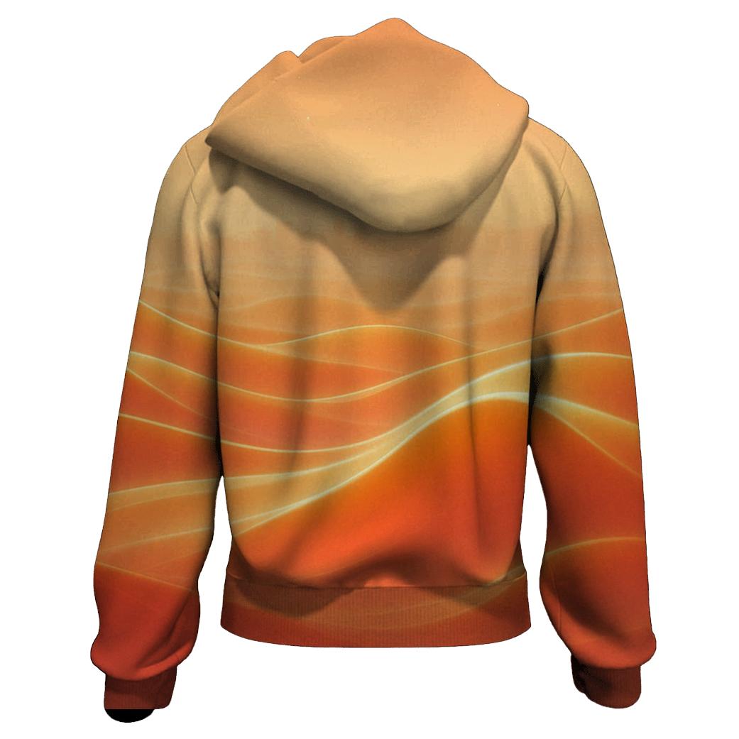 Sunset Gradient Mirage Dunes lightweight hoodies