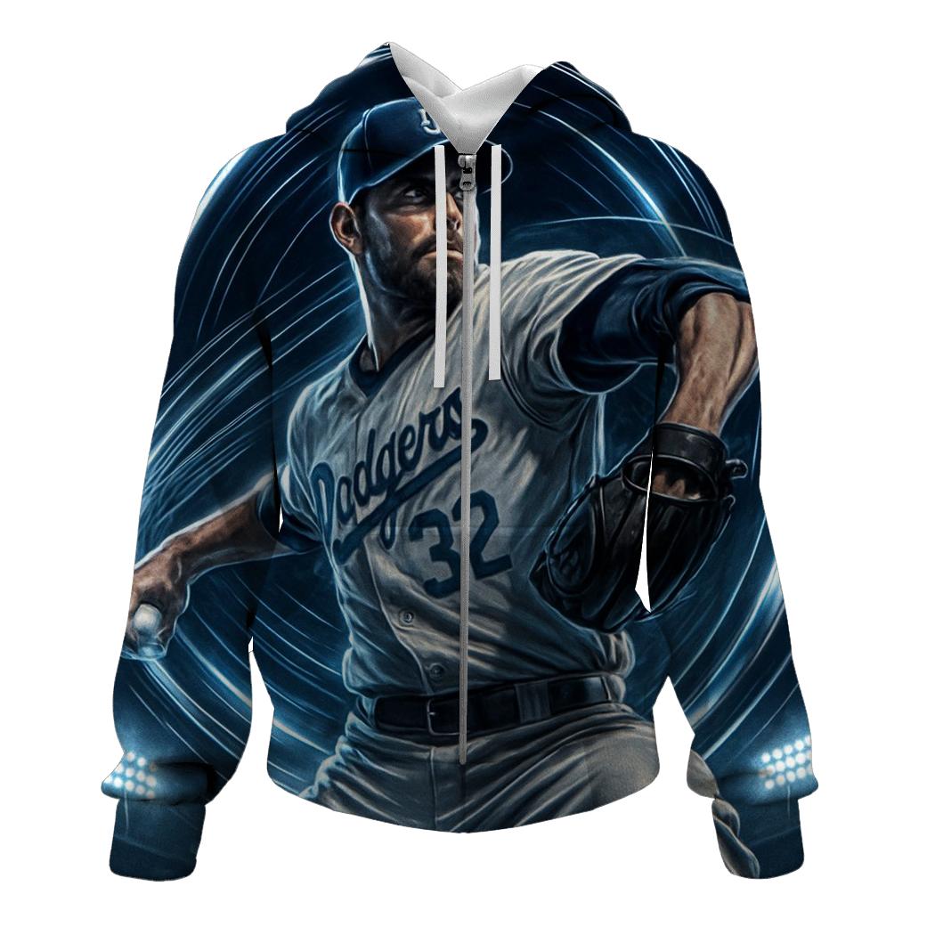 Chrome Pitcher Through The Light Tunnel embroidered hoodies