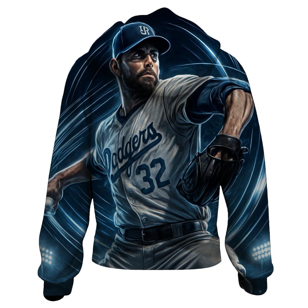 Chrome Pitcher Through The Light Tunnel embroidered hoodies