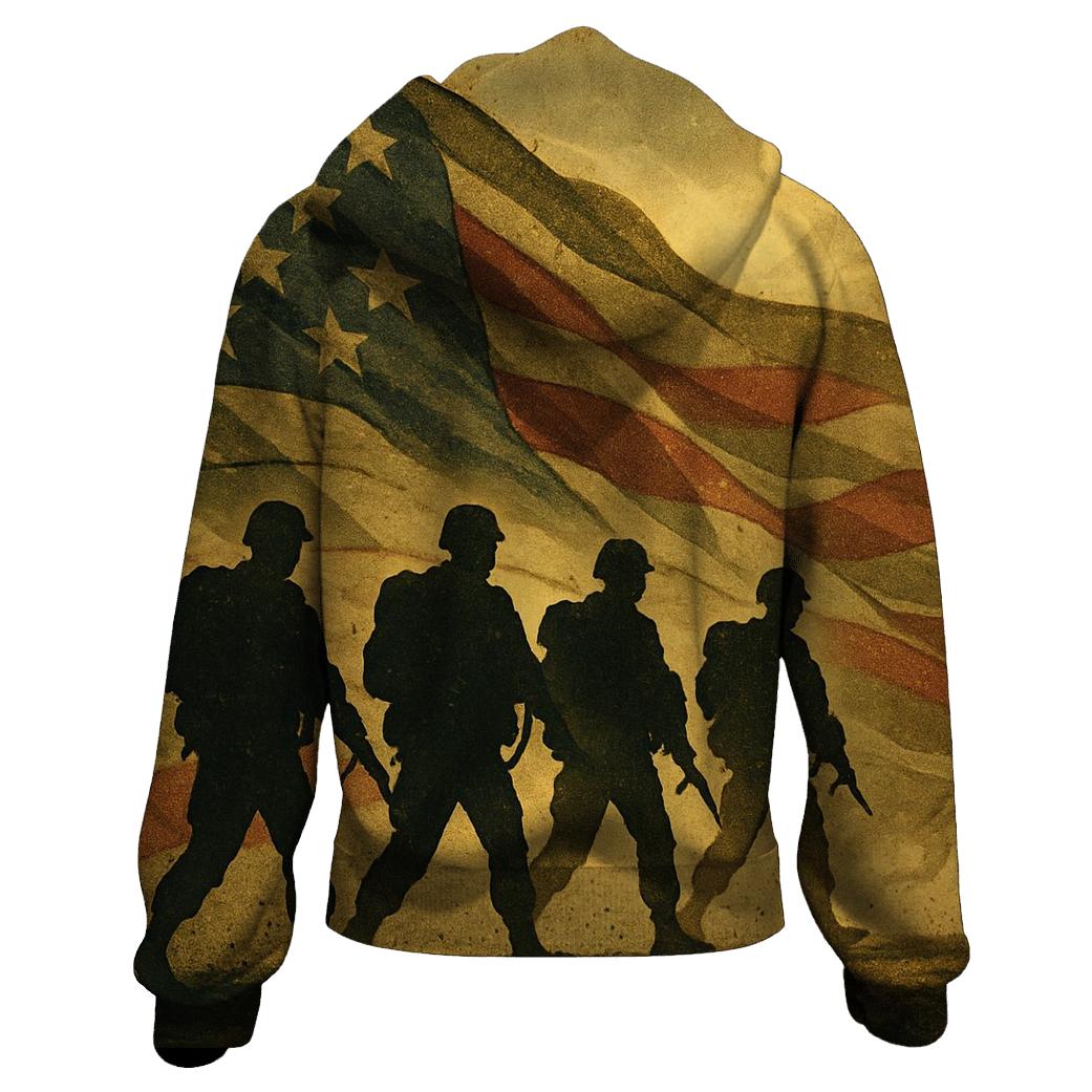 Camouflage Tide Of Freedom designer hoodies