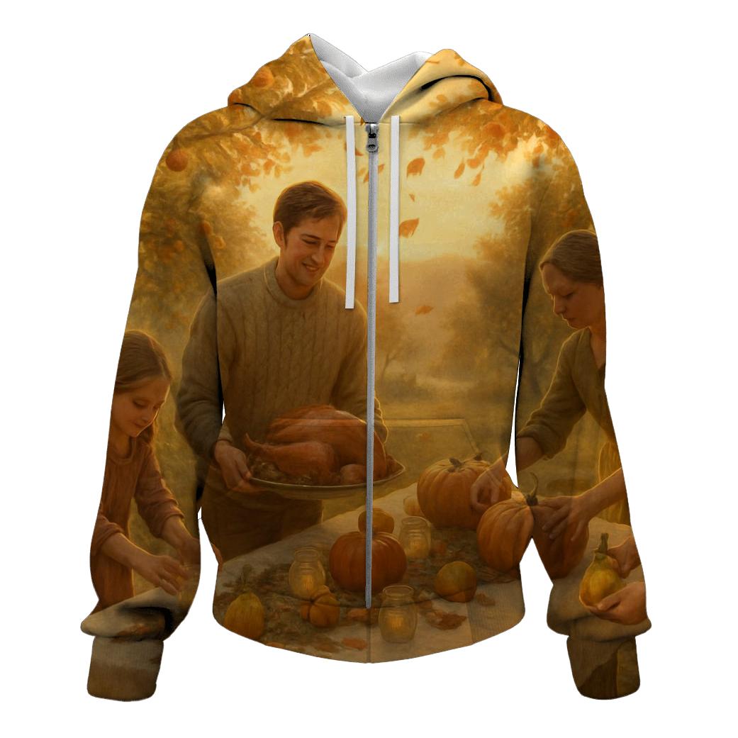 Golden Hour Orchard Gratitude Gathering heavyweight hoodies