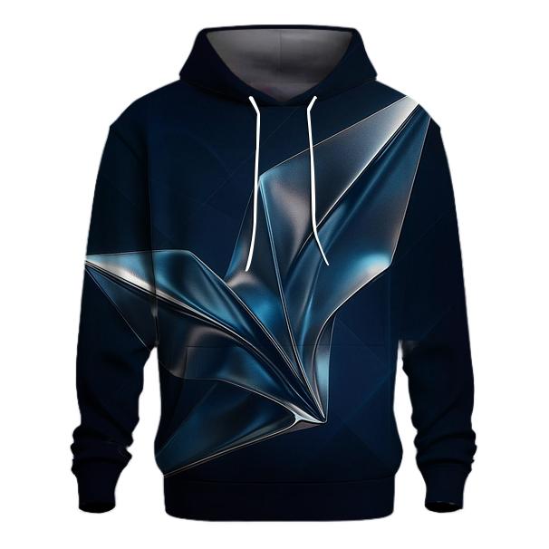 Chrome Nebula Origami heavyweight hoodies