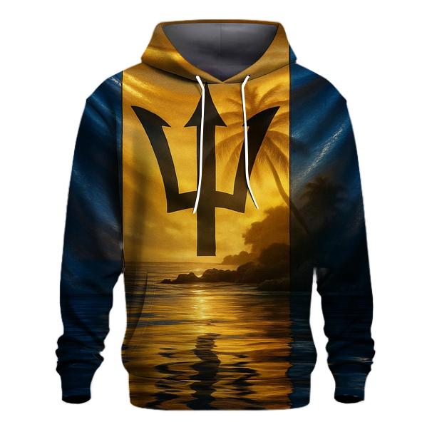 Caribbean Prism Flag Barbados hoodie styles