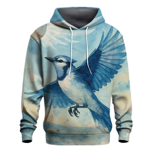 Skywing Fastball Eclipse, Blue Jays printed hoodies