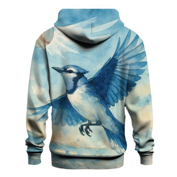 Skywing Fastball Eclipse, Blue Jays printed hoodies