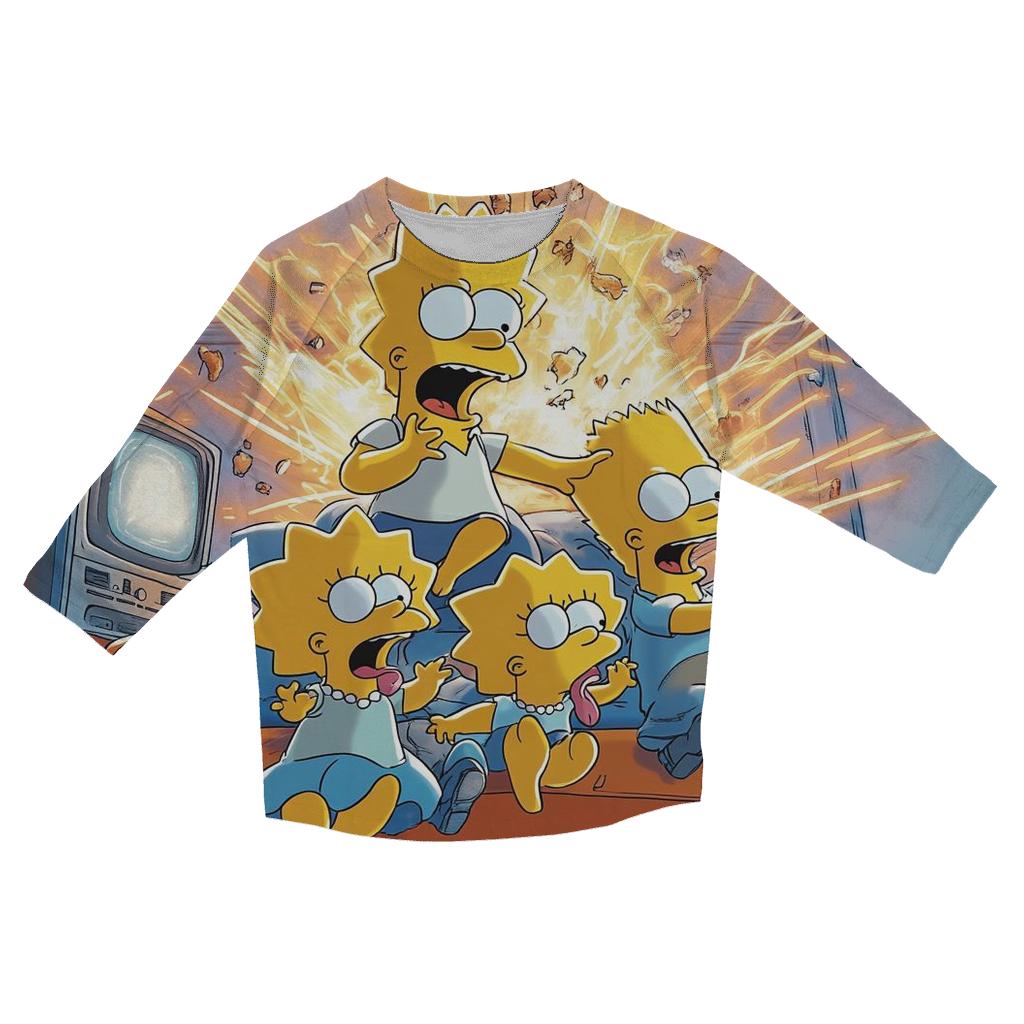 Couch Catapult Living Room Mayhem cotton quarter sleeve shirts