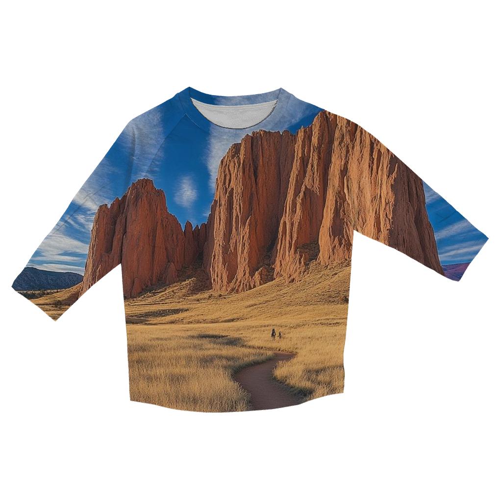 Garden Of The Gods - Colorado Springs cotton quarter sleeve shirts