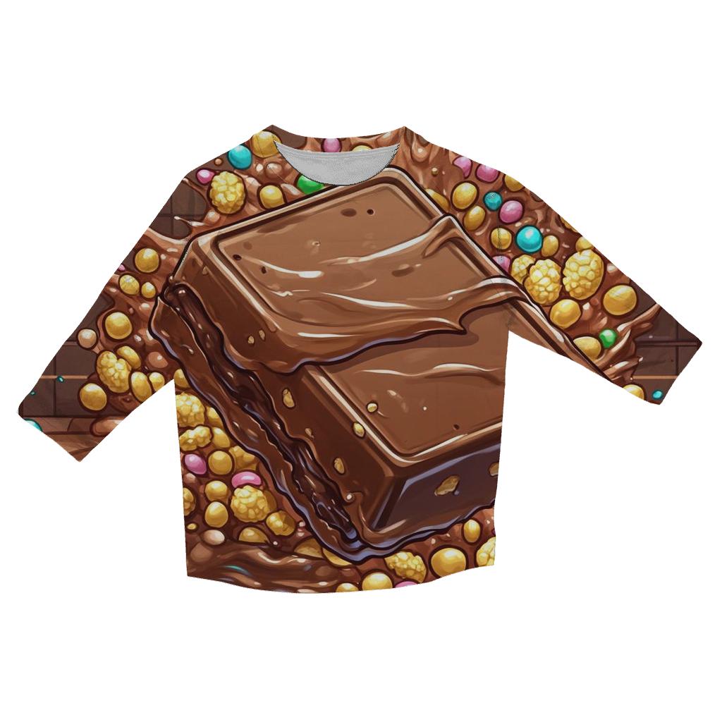 Chocolate Bar Breakdance Splashdown casual three quarter sleeve shirts