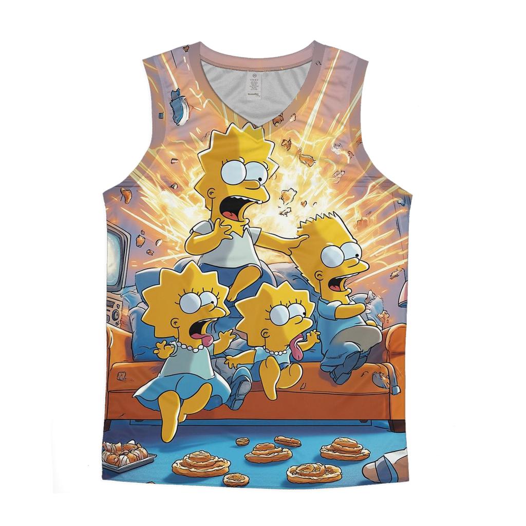 Couch Catapult Living Room Mayhem graphic print tank tops