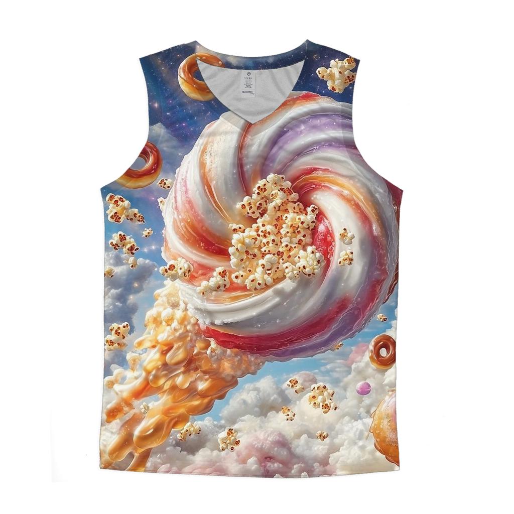Soda Fizz Comet Sundae Burst casual summer tank tops