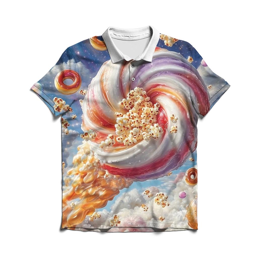 Soda Fizz Comet Sundae Burst classic pique polos