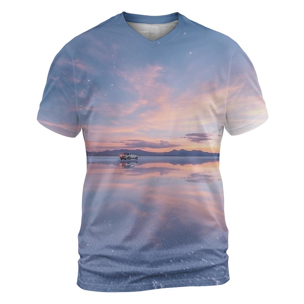 Salar De Uyuni - Uyuni artistic all-over print tops