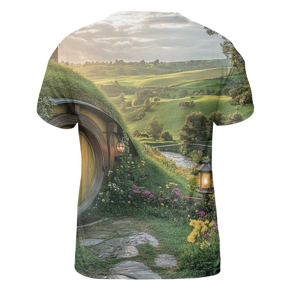 Hobbiton Movie Set - Matamata statement graphic shirts