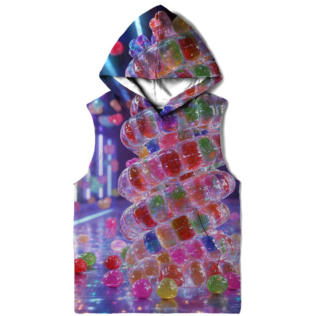Neon Gummy Roller Rink Frenzy designer hoodies