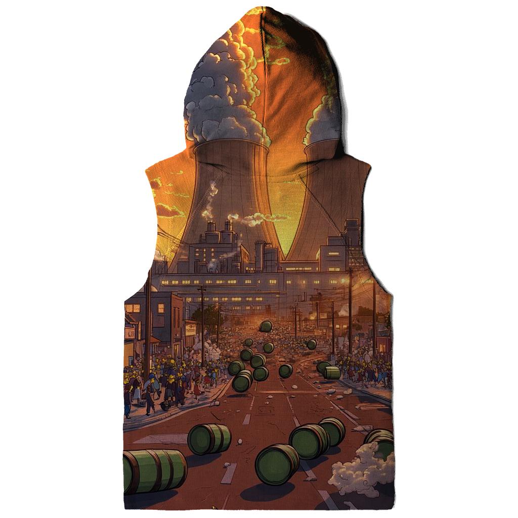 Springfield Power Plant Sunset Meltdown Parade hoodie trends