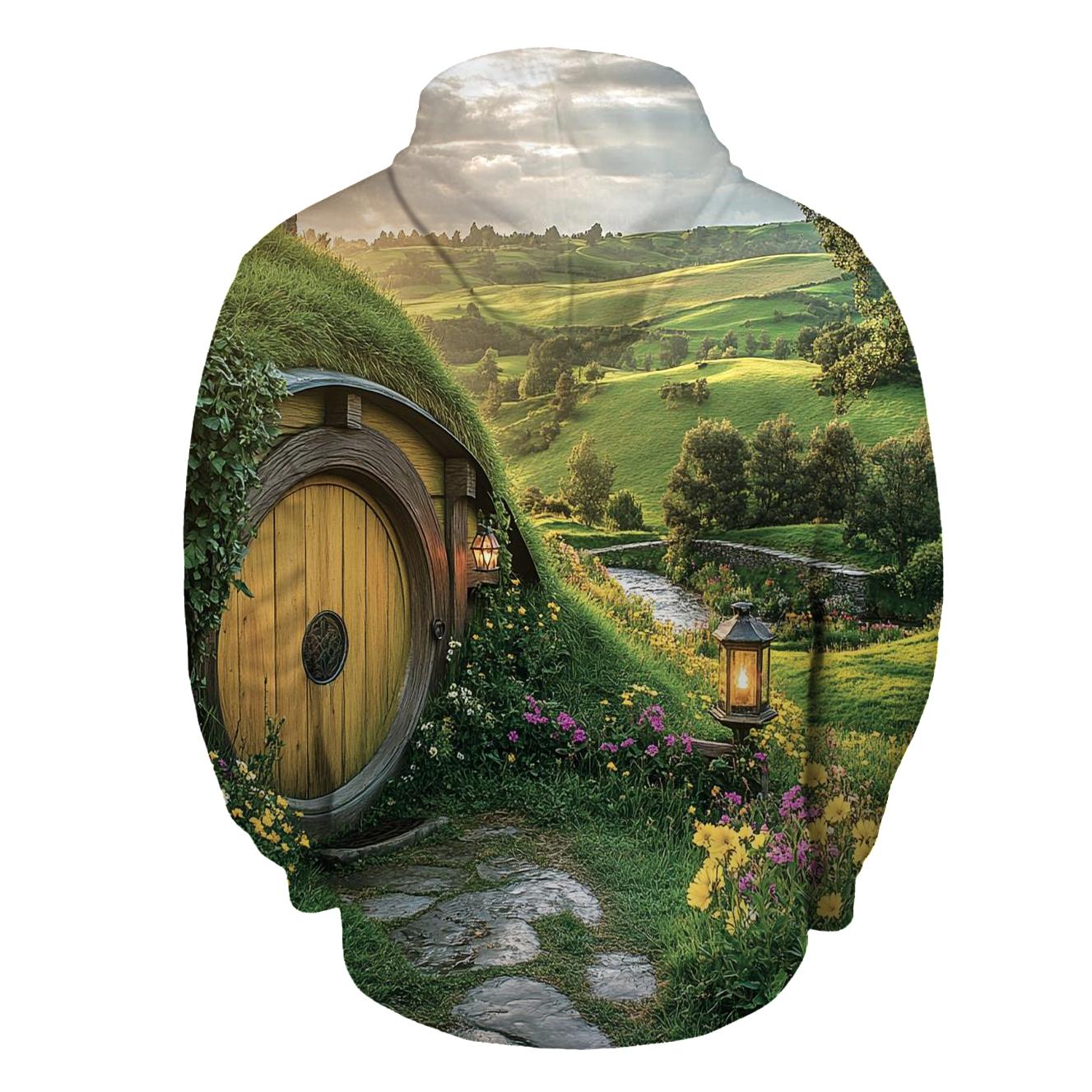 Hobbiton Movie Set - Matamata embroidered hoodies