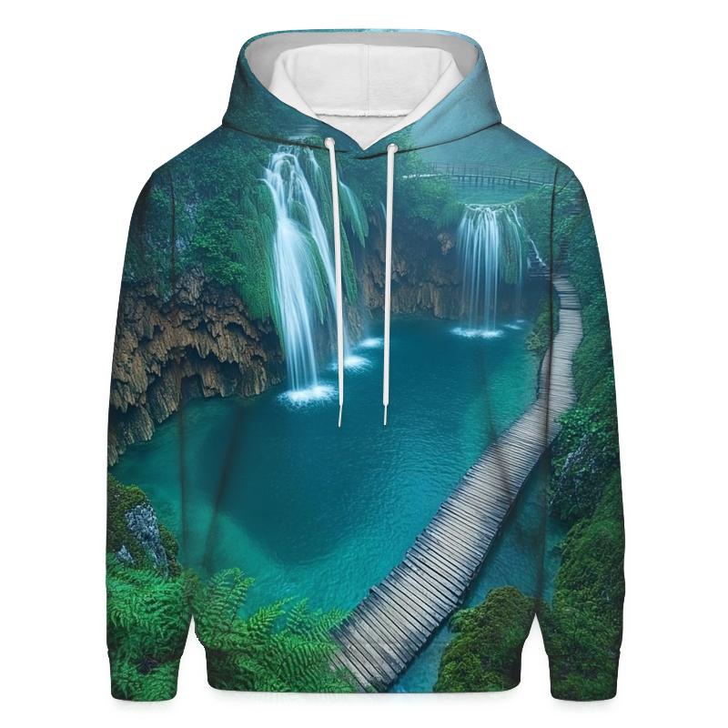 Plitvice Lakes - Plitvice Lakes National Park premium hoodies
