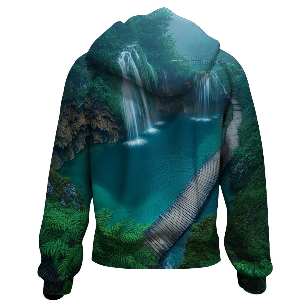 Plitvice Lakes - Plitvice Lakes National Park zip-up hoodies