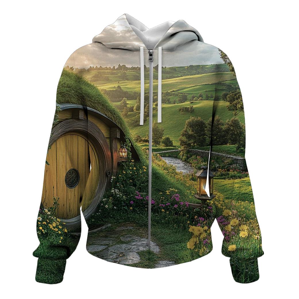 Hobbiton Movie Set - Matamata graphic hoodies