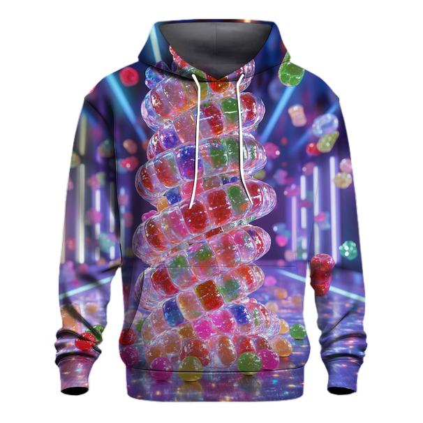 Neon Gummy Roller Rink Frenzy hoodie trends