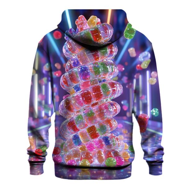 Neon Gummy Roller Rink Frenzy hoodie trends