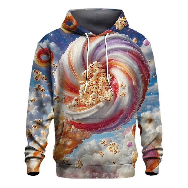 Soda Fizz Comet Sundae Burst graphic hoodies