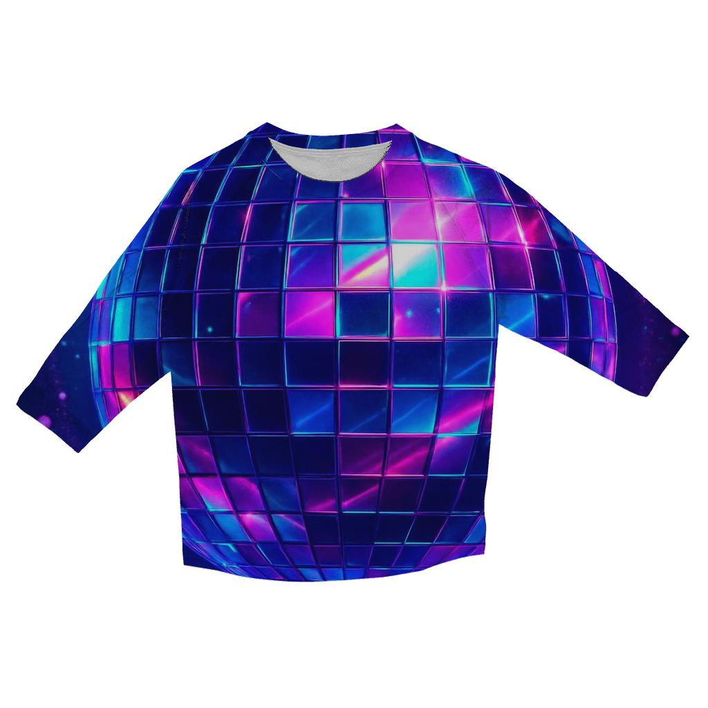 Disco Prism Mirage personalized 3/4 sleeve tees