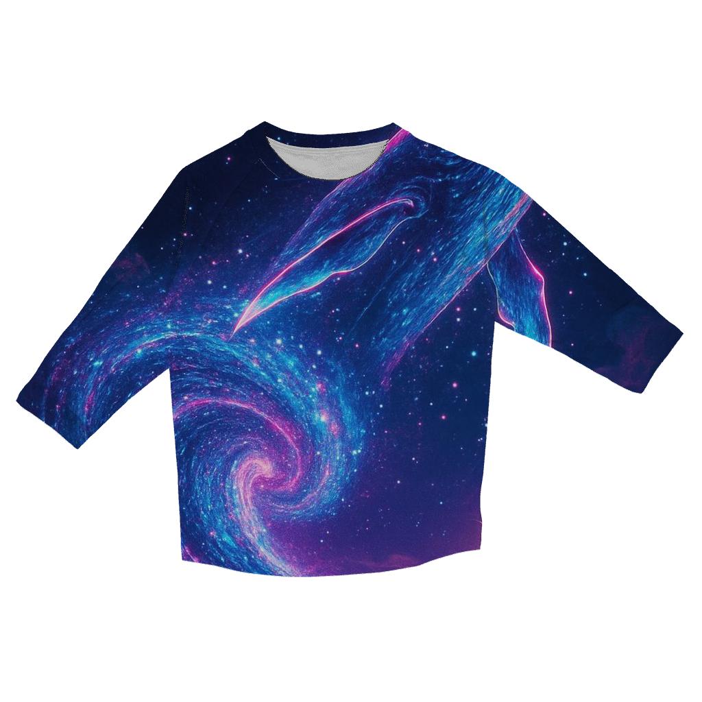 Neon Tide Of The Helix Sea custom 3/4 sleeve shirts