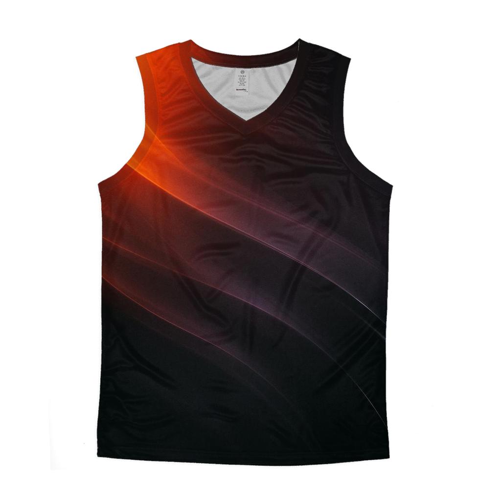 Volcanic Glassflow Gradient stylish racerback tanks