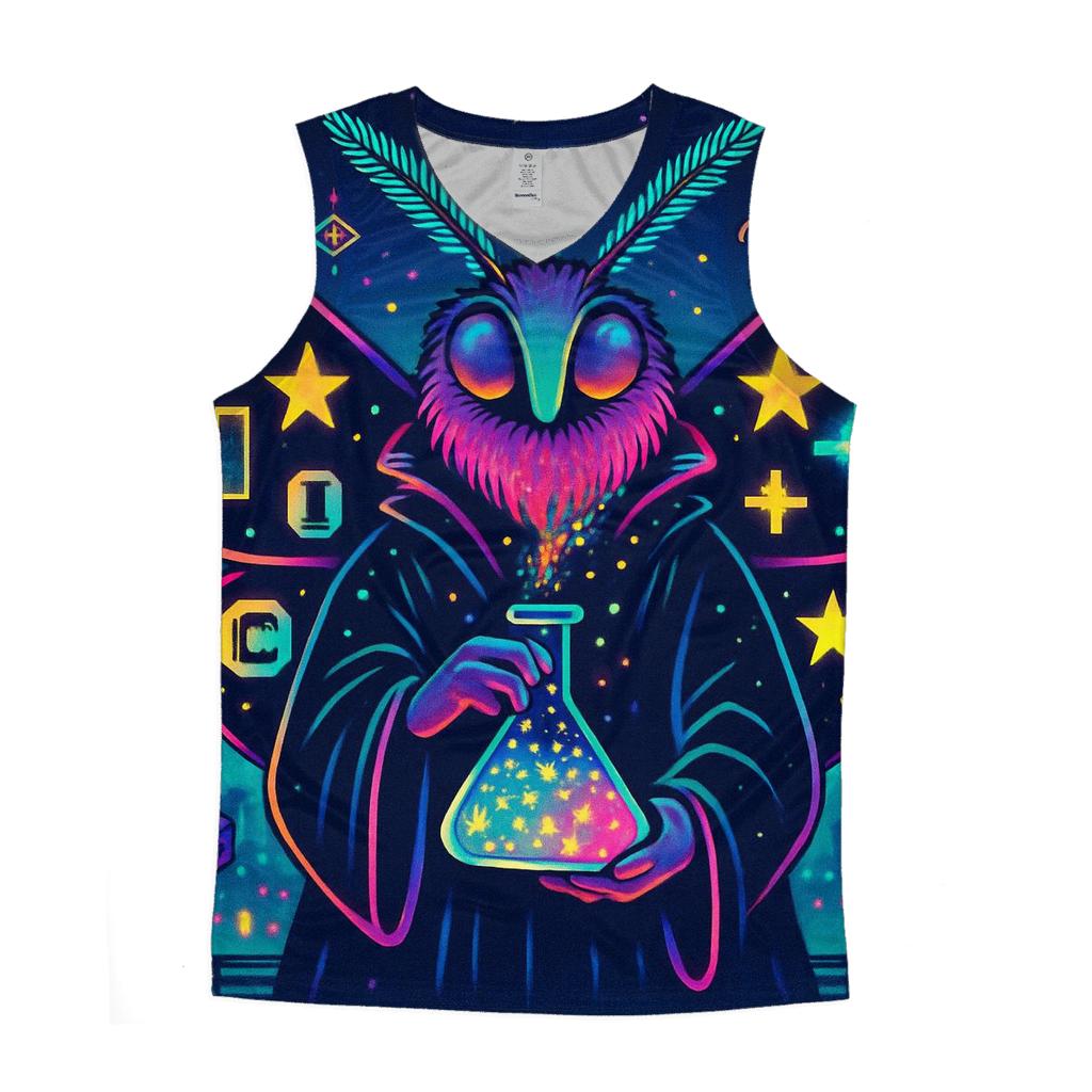 Arcade Moth Alchemist personalized athletic tanks