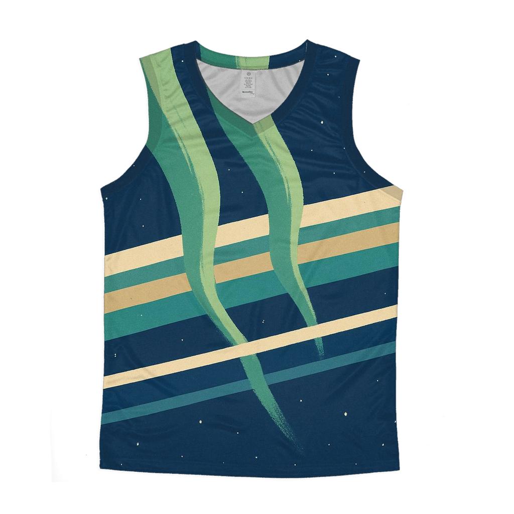 Aurora Curtain Ring Plane stylish racerback tanks